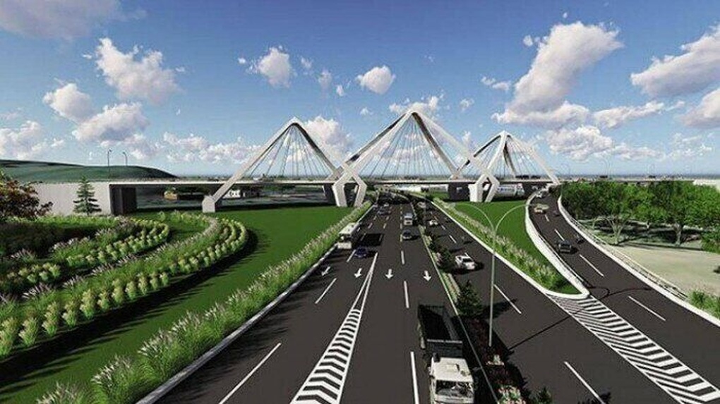 Đầu tư gần 5.400 tỷ đồng xây dựng đường song hành Vành đai 4 Hà Nội - 1 Đầu tư gần 5.400 tỷ đồng xây dựng đường song hành Vành đai 4 Hà Nội - 1
