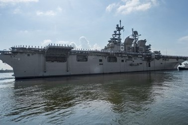 Mỹ xuất xưởng tàu đổ bộ lớp mới