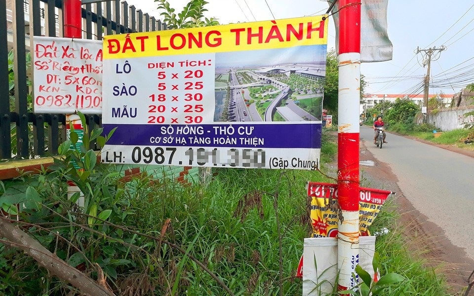 Giá đất gần dự án sân bay Long Thành bị đẩy cao - 1 Giá đất gần dự án sân bay Long Thành bị đẩy cao - 1
