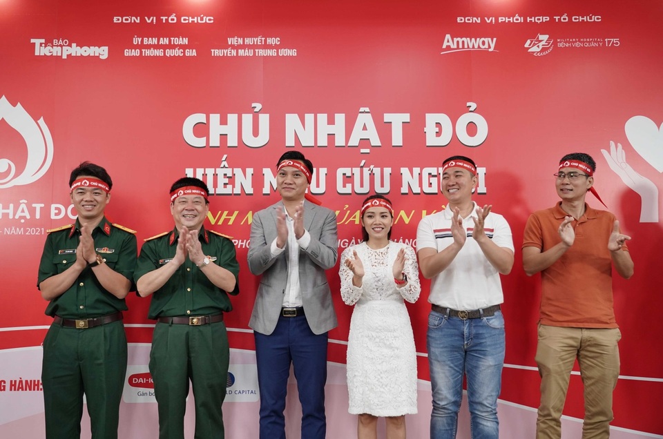 Amway Việt Nam đồng hành cùng chương trình hiến máu Chủ nhật Đỏ lần XIII - 1 Amway Việt Nam đồng hành cùng chương trình hiến máu Chủ nhật Đỏ lần XIII - 1