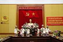 Giám đốc Công an thành phố được thăng cấp bậc hàm từ Đại tá lên Thiếu tướng