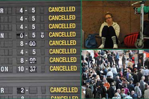 Hàng không thế giới rúng động vì tro bụi núi lửa