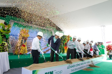 Khởi công Nhà máy Điện mặt trời dự án Bim 1