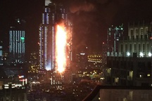 Khách sạn siêu sang Dubai cháy ngùn ngụt đêm Giao thừa