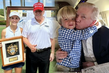 10 người cháu đáng yêu, có nhiều tài lẻ của ông Donald Trump