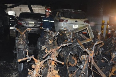 Truy tố 2 bị can trong vụ cháy chung cư Carina làm 13 người chết