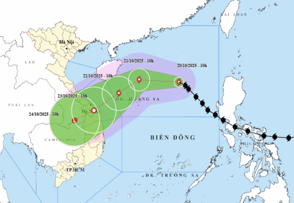 Bão Fengshen sẽ đổi hướng, nhận định thời điểm ảnh hưởng đất liền nước ta - 1 Bão Fengshen sẽ đổi hướng, nhận định thời điểm ảnh hưởng đất liền nước ta - 1