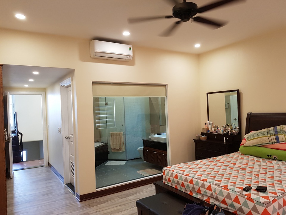 Biệt thự trốn khói bụi đẹp bình yên, ngập cây xanh của vợ chồng ở Hà Nội - 10