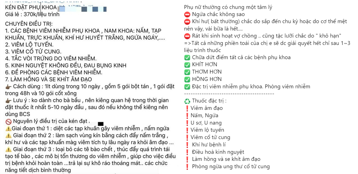 Kén đặt phụ khoa được quảng cáo như thần dược: Nhận định từ chuyên gia - 1