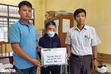 Bạn đọc giúp người phụ nữ mắc bệnh lạ ở Phú Yên hơn 53 triệu đồng