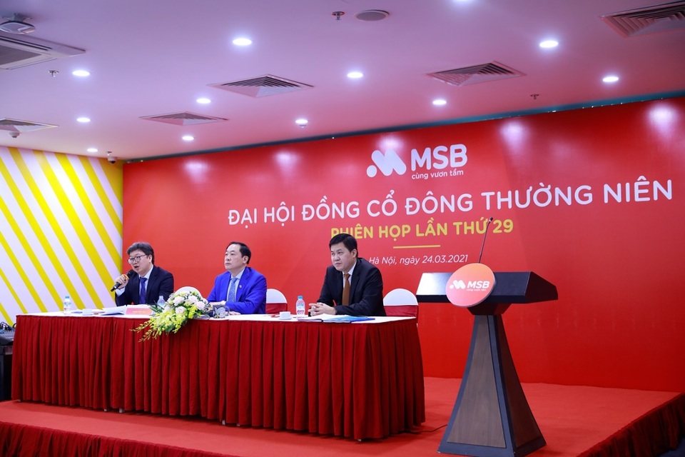 MSB đặt mục tiêu lợi nhuận 2021 tăng 30%, trình phương án tăng vốn điều lệ - 1 MSB đặt mục tiêu lợi nhuận 2021 tăng 30%, trình phương án tăng vốn điều lệ - 1