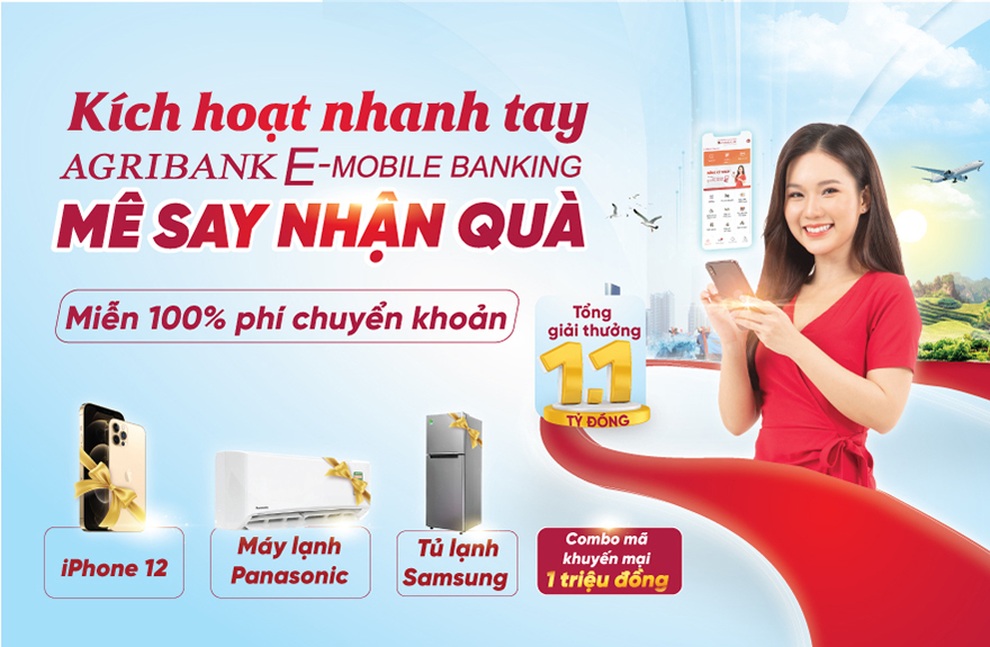 Kích hoạt nhanh tay - mê say nhận quà cùng ứng dụng Agribank E-Mobile Banking - 1