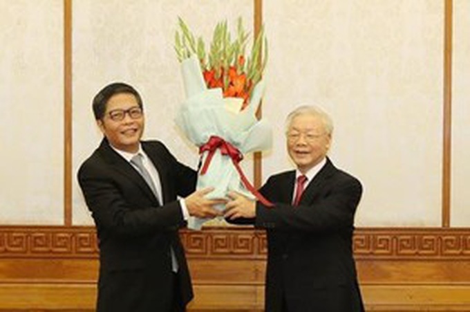 Tổng Bí thư, Chủ tịch Nước Nguyễn Phú Trọng trao quyết định phân công Ủy viên Bộ Chính trị - Ảnh 5.