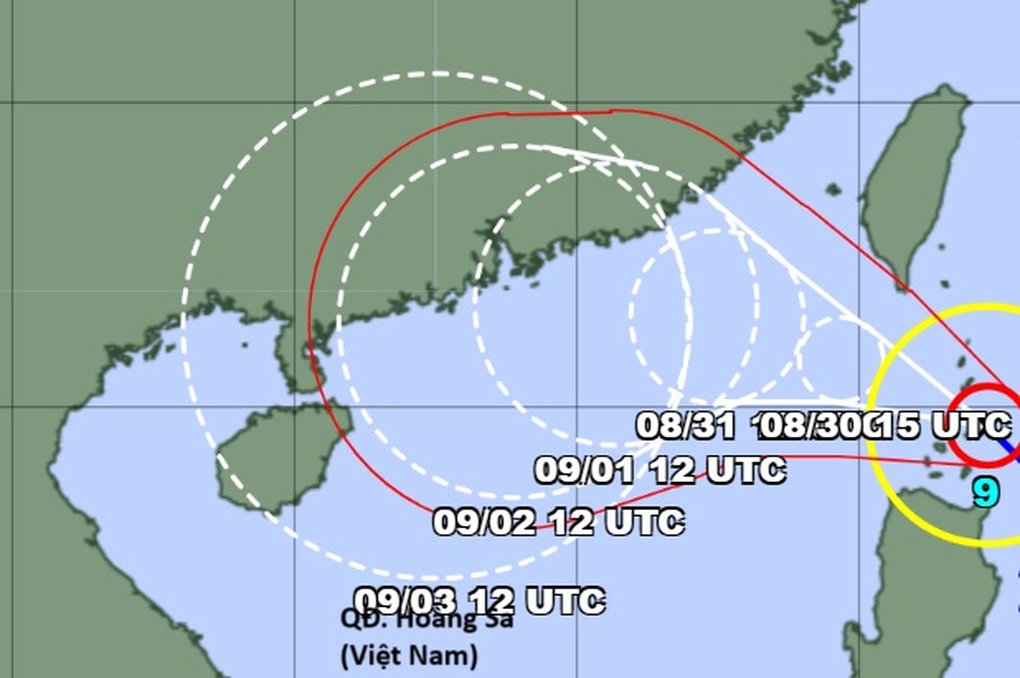 Bão Saola mạnh lên trước khi vào Biển Đông - 2