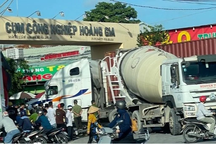 Một phụ nữ tử vong dưới bánh xe bồn