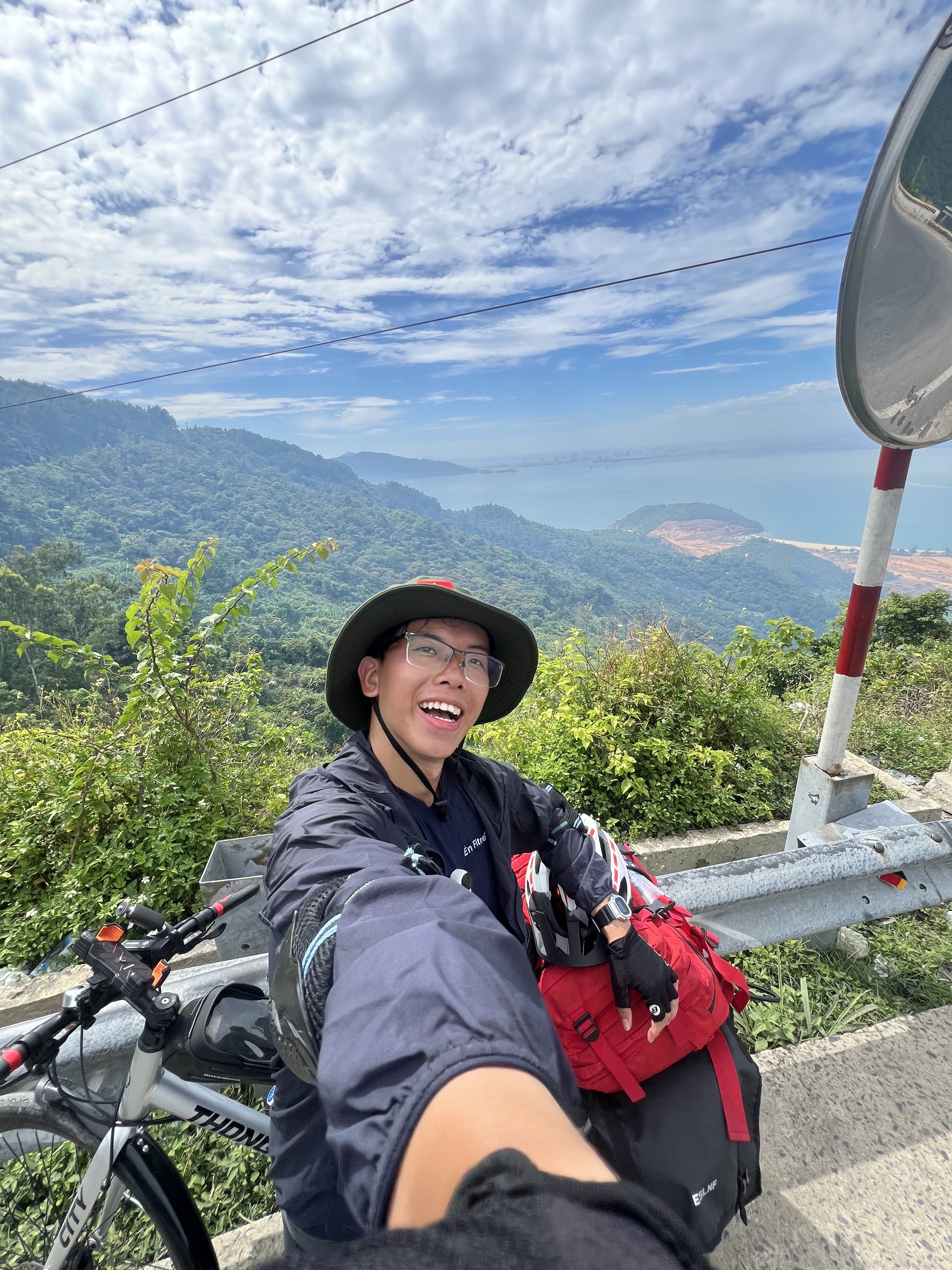 Hành trình chàng trai TPHCM đạp xe 100km mỗi ngày ra Hà Nội mừng 2/9 - 7 Hành trình chàng trai TPHCM đạp xe 100km mỗi ngày ra Hà Nội mừng 2/9 - 7