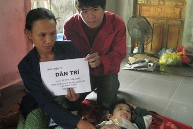 Quà tặng nhân ái trở lại với chị Loan