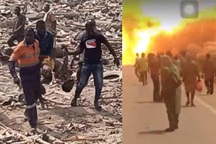 Xe phát nổ, 17 người chết, nhiều nhà bị san phẳng ở Ghana