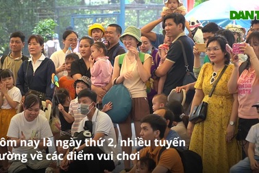 Điểm vui chơi ở TPHCM thu hút lượng khách "khủng" dịp Tết Dương lịch 2024