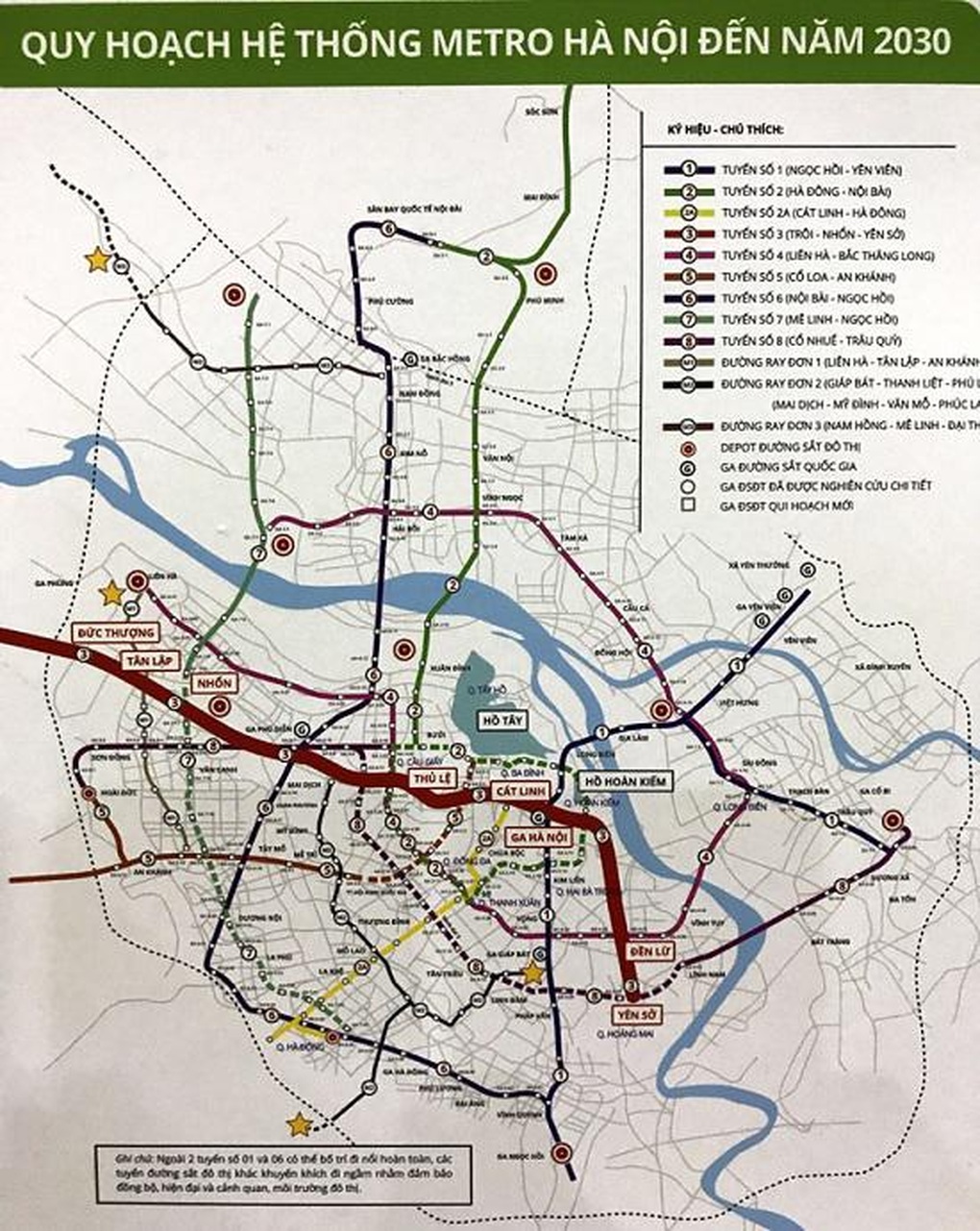 Hà Nội nghiên cứu tuyến metro số 6, đoạn Nội Bài - Ngọc Hồi - 1 Hà Nội nghiên cứu tuyến metro số 6, đoạn Nội Bài - Ngọc Hồi - 1