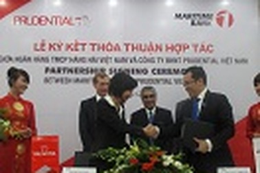 Prudential Việt Nam và ngân hàng Maritime Bank ký thỏa thuận hợp tác