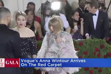 Anna Wintour trẻ trung dự Met Gala