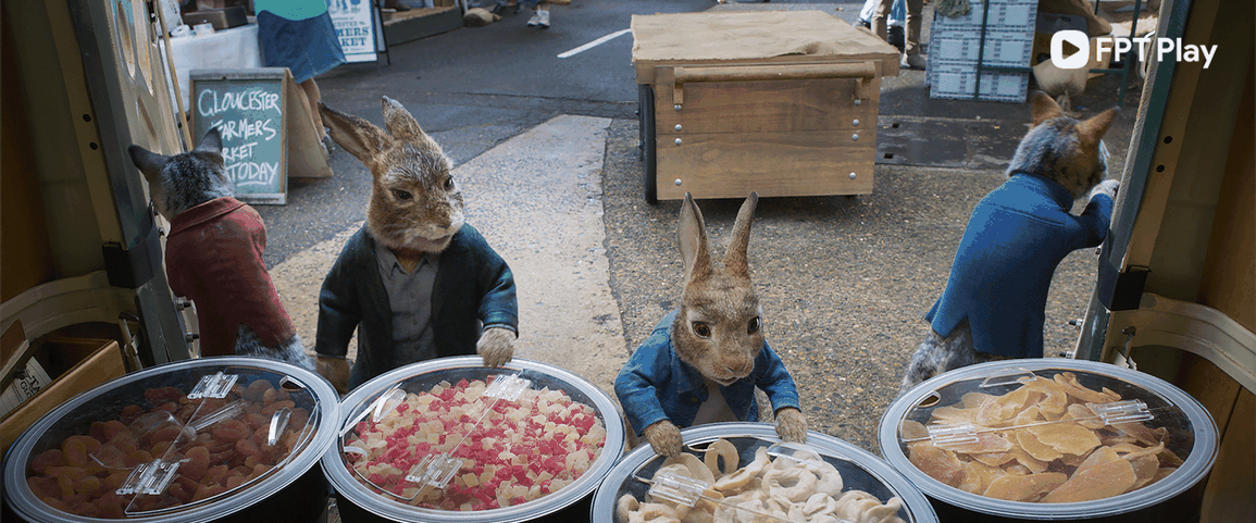 Peter Rabbit 2: The Runaway khởi chiếu tại Việt Nam trên FPT Play - 3 Peter Rabbit 2: The Runaway khởi chiếu tại Việt Nam trên FPT Play - 3