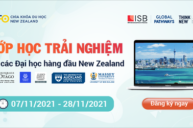 Nhiều đại học NewZealand mở lớp học trải nghiệm cho học sinh Việt