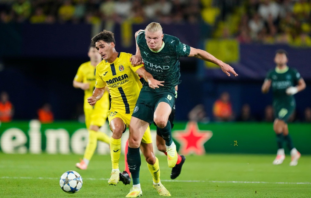Man City vence o Villarreal e quebra sequência de derrotas na Liga dos Campeões - 2 Man City thắng Villarreal, phá dớp sân khách ở Champions League - 2