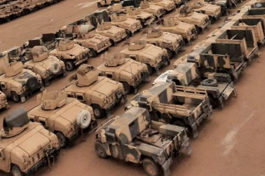 Lộ ảnh hàng trăm phương tiện quân sự của Mỹ bị bỏ lại tại Afghanistan