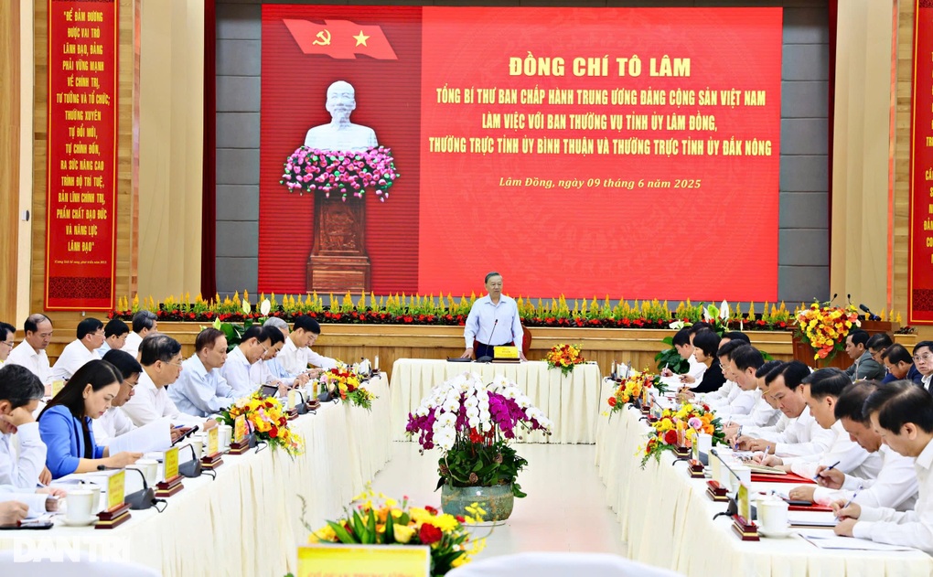 Tổng Bí thư Tô Lâm vạch định hướng chưa từng có với tỉnh lớn nhất Việt Nam