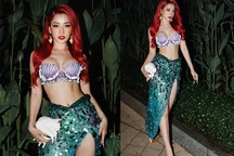 Hóa trang Halloween gợi cảm của Chi Pu "vượt mặt" hết thảy hot girl khác