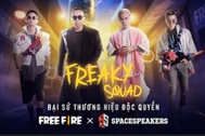 Free Fire hợp tác cùng bộ tứ Touliver, Binz, Rhymastic và SOOBIN