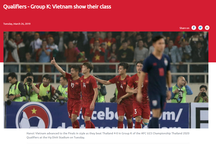 Báo châu Á hết lời khen ngợi U23 Việt Nam sau chiến thắng toàn diện trước U23 Thái Lan