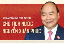 45 năm công tác của tân Chủ tịch nước Nguyễn Xuân Phúc