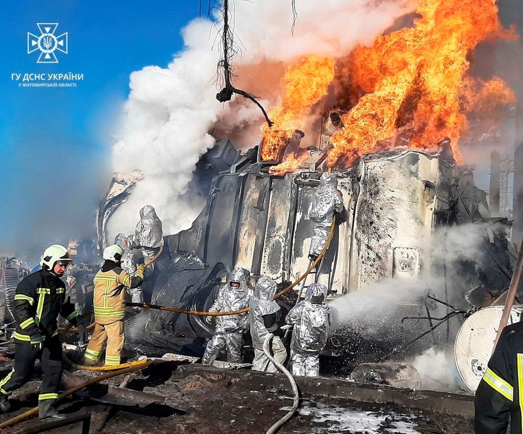 Nga tập kích tên lửa nhằm vào cơ sở công nghiệp của Ukraine tại Kharkov - 1 Nga tập kích tên lửa nhằm vào cơ sở công nghiệp của Ukraine tại Kharkov - 1