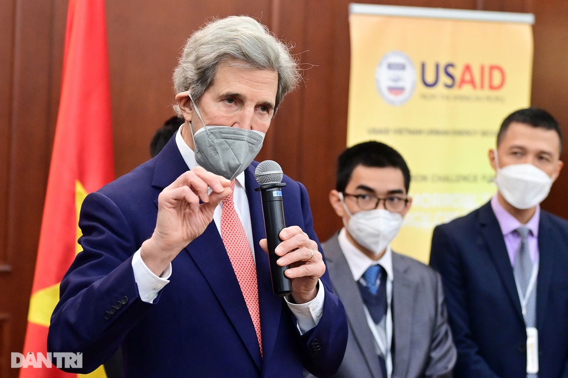 Ông John Kerry: Mỹ sẵn sàng giúp Việt Nam ứng phó biến đổi khí hậu - 1 Ông John Kerry: Mỹ sẵn sàng giúp Việt Nam ứng phó biến đổi khí hậu - 1