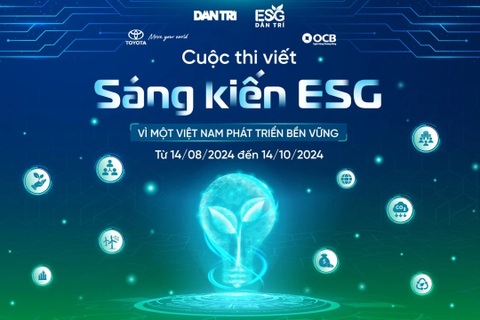 Thể lệ cuộc thi viết "Sáng kiến ESG vì một Việt Nam phát triển bền vững"