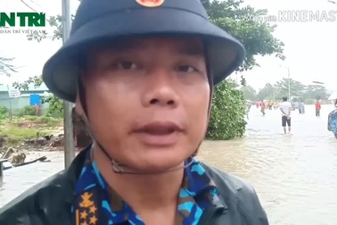 Phú Quốc: Nước rút dần nhưng vẫn sơ tán dân