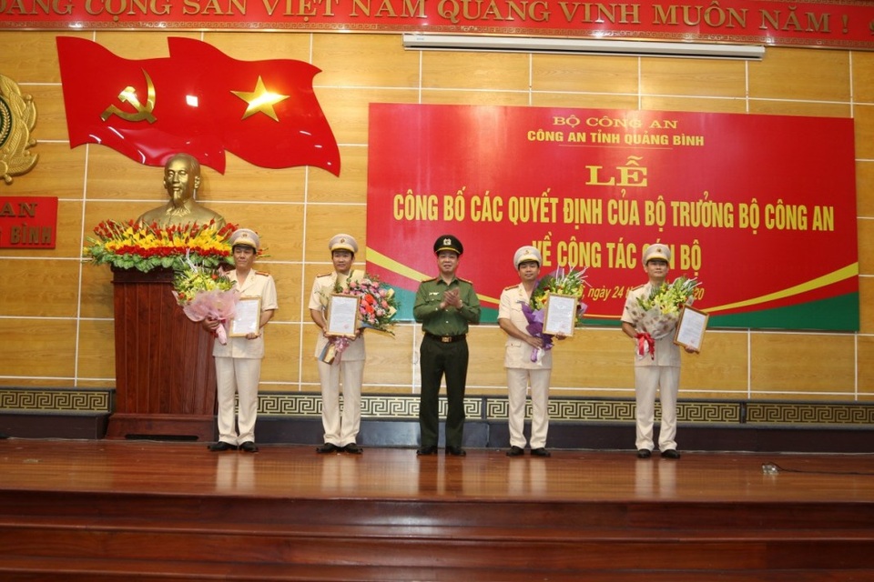 Điều động, bổ nhiệm 7 vị trí lãnh đạo chủ chốt ngành công an - 1 Điều động, bổ nhiệm 7 vị trí lãnh đạo chủ chốt ngành công an - 1