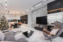 Nội thất 3 tông trong căn hộ phong cách nghỉ dưỡng của cặp vợ chồng trẻ