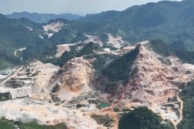 Dính nhiều lỗi vi phạm, doanh nghiệp khai khoáng bị phạt hơn 400 triệu đồng