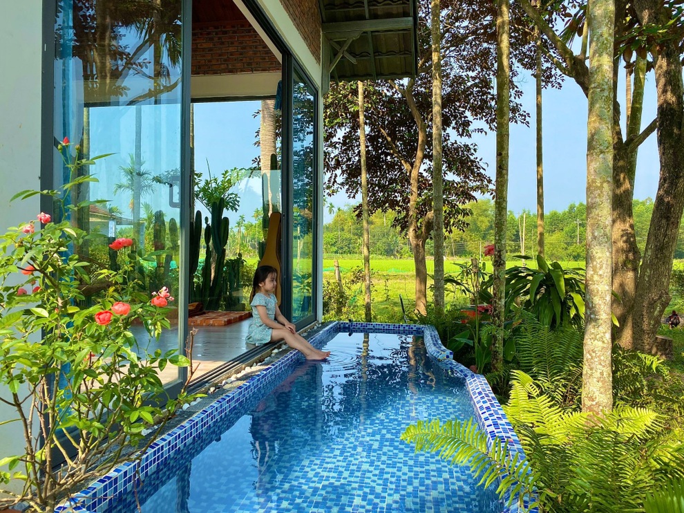 Ngôi nhà xanh mát với ao bạt ngàn sen của chàng kỹ sư - 9