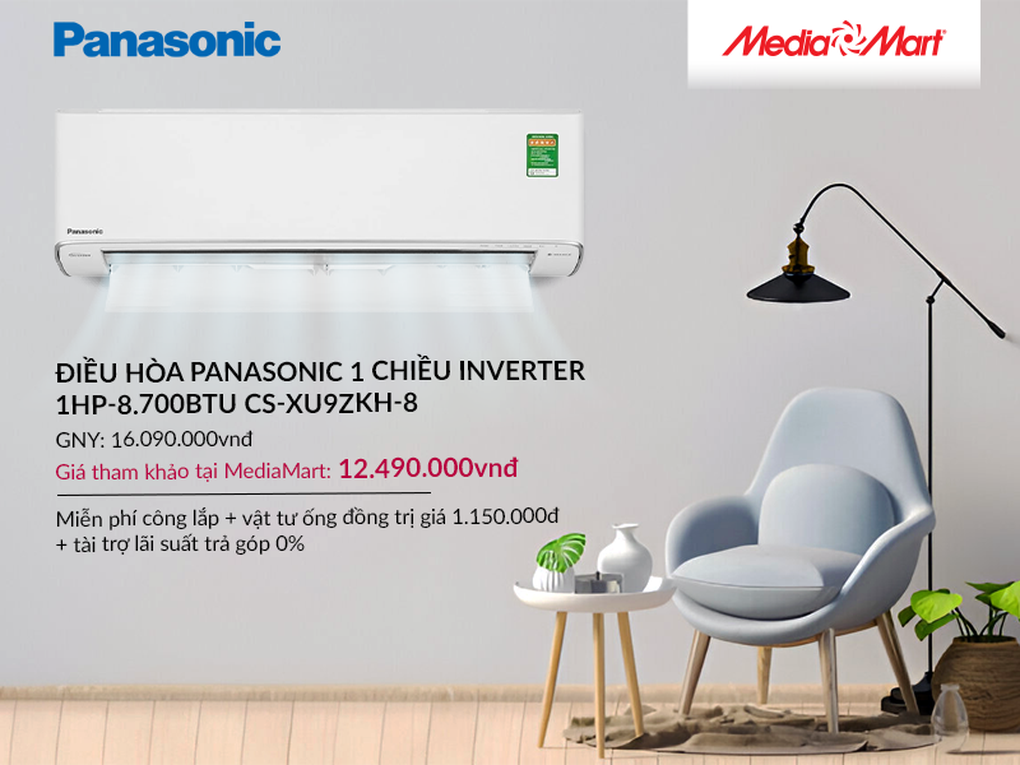 5 điều hòa Panasonic tiết kiệm điện, giảm giá sâu đáng mua nhất hè 2024 - 4 5 điều hòa Panasonic tiết kiệm điện, giảm giá sâu đáng mua nhất hè 2024 - 4