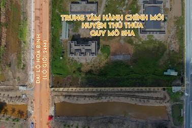 Trung tâm hành chính mới huyện Thủ Thừa, Long An nằm trong lòng Agora City