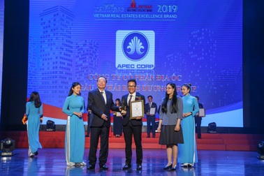 APEC CORP vinh dự là top 10 thương hiệu bất động sản xuất sắc năm 2019