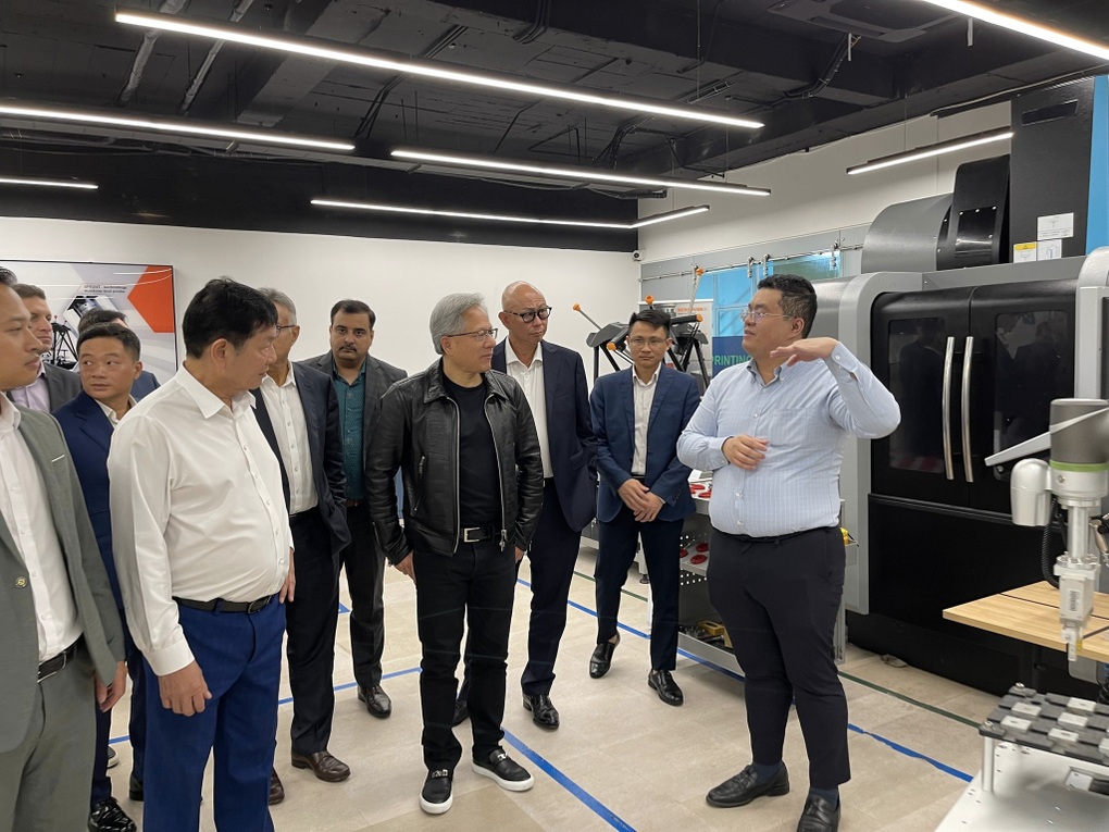 Chủ tịch Tập đoàn Nvidia: Việt Nam đã sẵn sàng, đây là thời cơ của các bạn! - 1 Chủ tịch Tập đoàn Nvidia: Việt Nam đã sẵn sàng, đây là thời cơ của các bạn! - 1