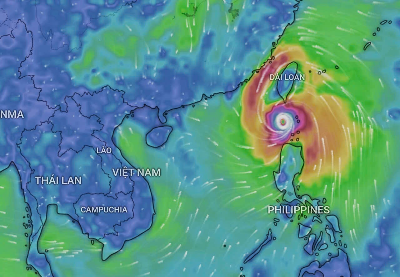 Bão Krathon cấp 15, giật trên cấp 17 di chuyển thế nào? - 1