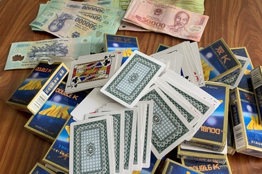 Triệt xóa sới bạc, bắt giữ đối tượng tín dụng “đen”,  thu giữ gần 50 triệu đồng