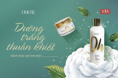 O'Muse Oh So Glowy Brightening: Bí quyết dưỡng trắng da từ Hàn Quốc